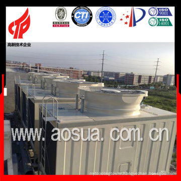 Square Cross-Flow Of Open Type Cooling Tower With FRP Material